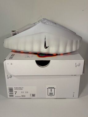 ⚪ NIKE MIND 001 SLIDE LIGHT SMOKE GREY WOMENS SHOES SIZE 7 MULES [BRAND NEW] ⚪